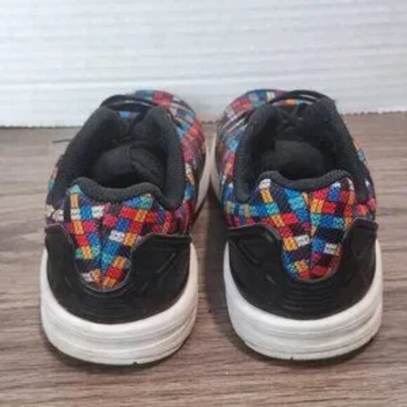 Adidas ZX Flux boys sneakers shoes size US 10 K multi-colour Torsion - Picture 5 of 10